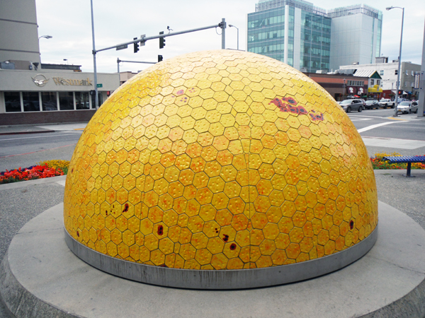Anchorage Planet Walk display